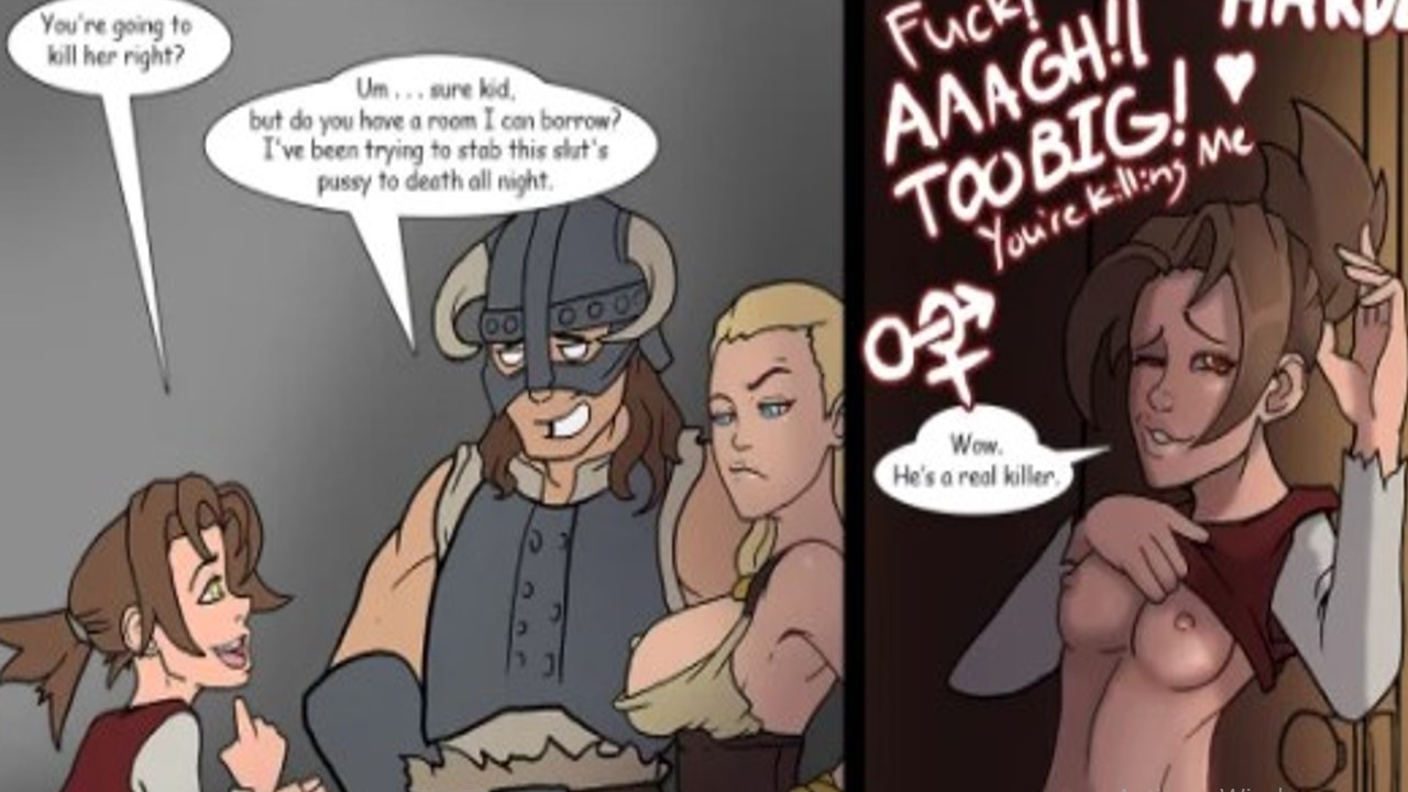 Delphine comic skyrim porn