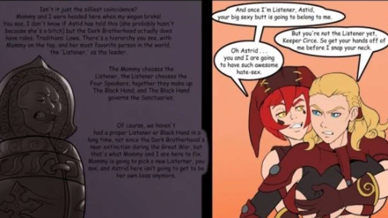 skyrim having sex comic porn skyrim flame astrona porn
