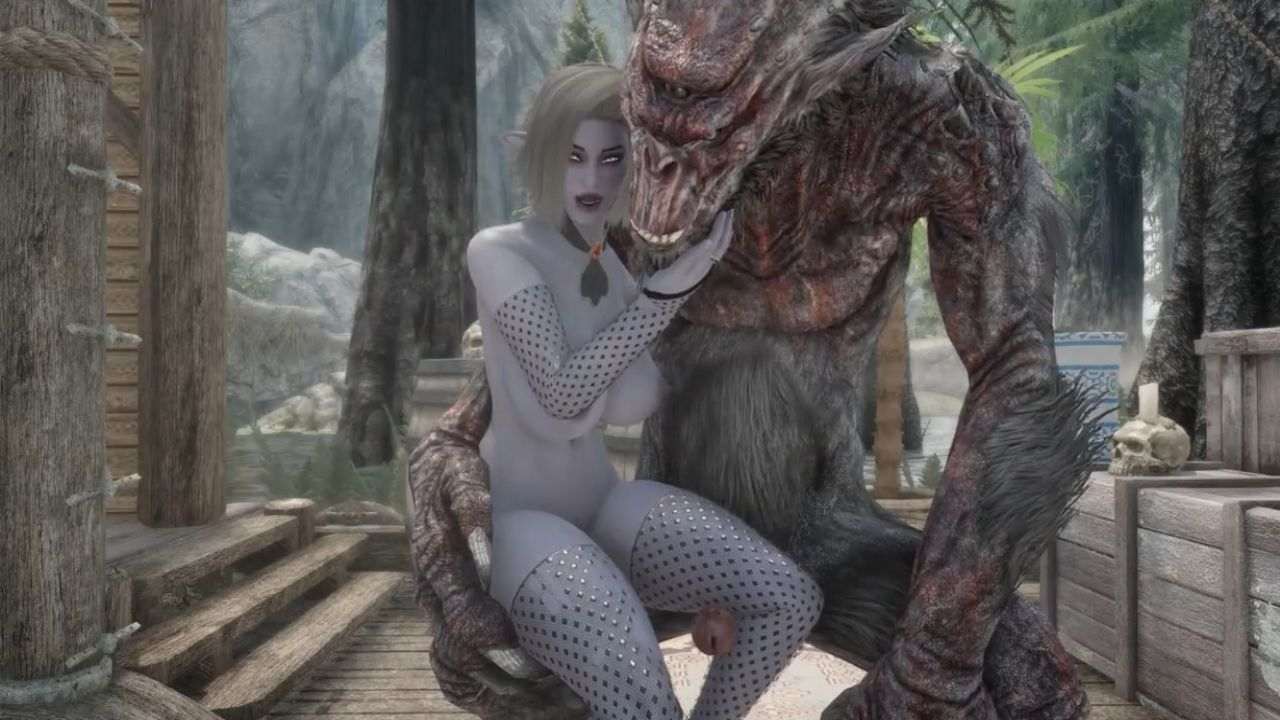 skyrim monster porn skyrim rule 34 serena